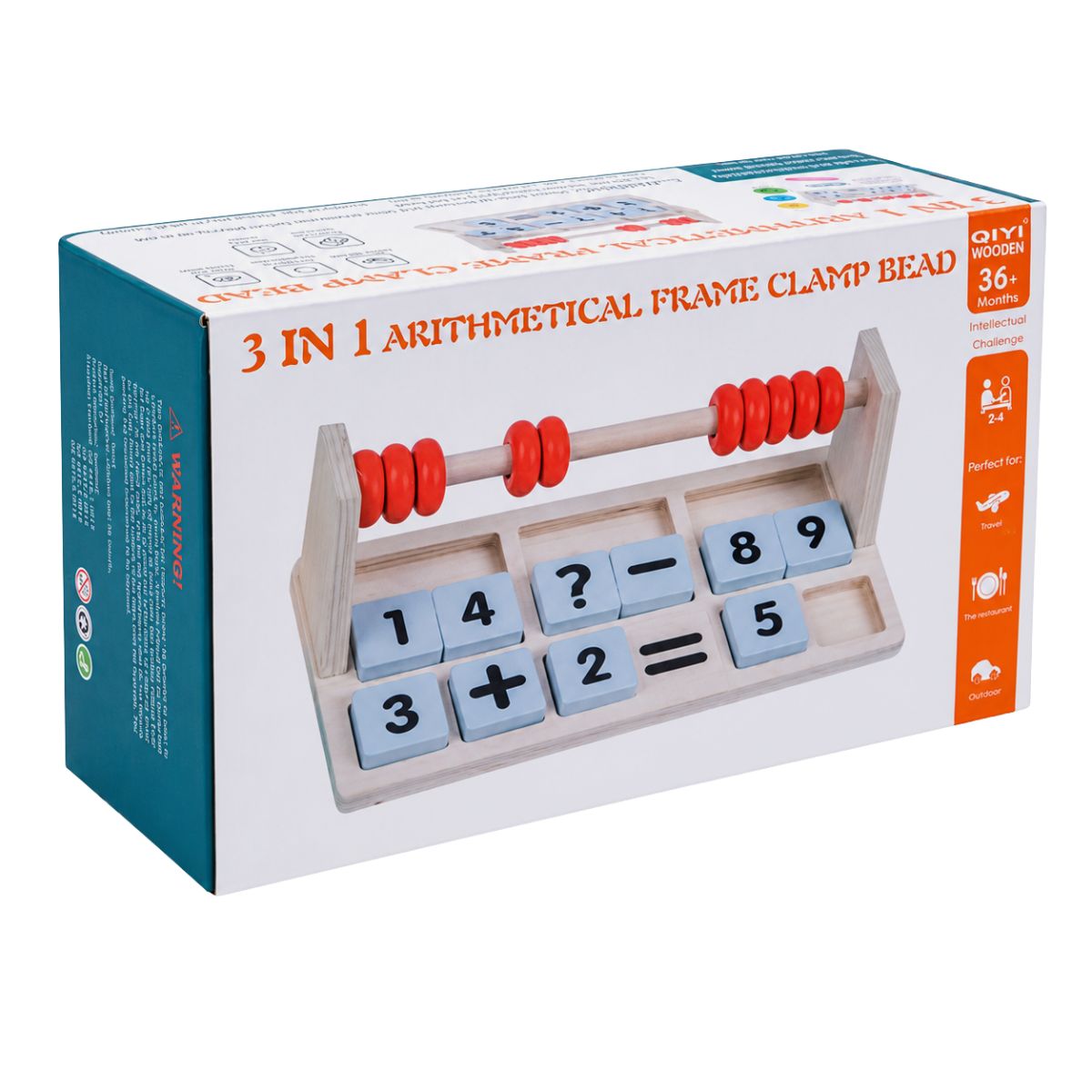 Ábaco Montessori de Matemáticas y Motricidad Caja - Titina