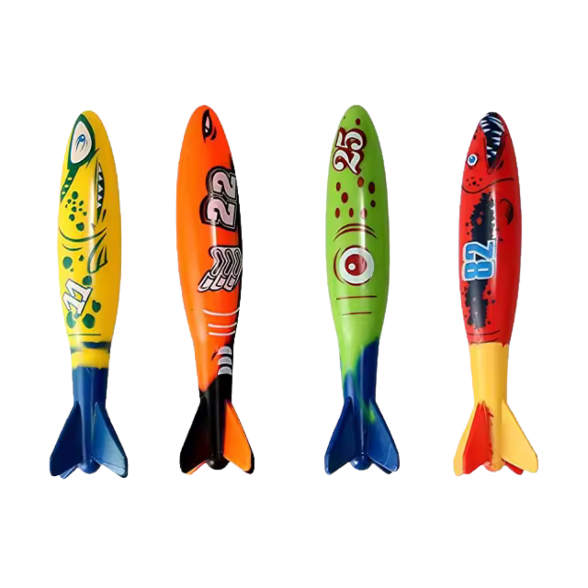 Juego de Buceo Infantil para Piscina Misiles acuaticos - Titina