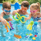 Juego de Buceo Infantil para Piscina Niños Jugando - Titina