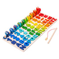 Juego de Pesca Didáctico de Madera con Formas y Números - Titina