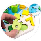 Juego de Pesca Didáctico de Madera con y Números - Titina