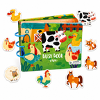 Libro Montessori de Actividades La Granja Animalitos - Titina
