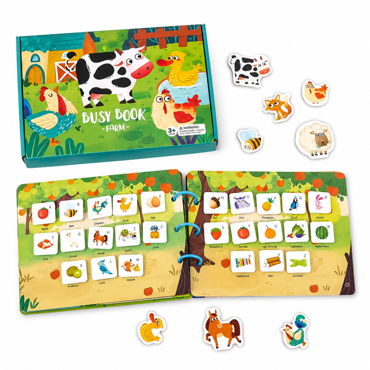 Libro Montessori de Actividades La Granja - Titina