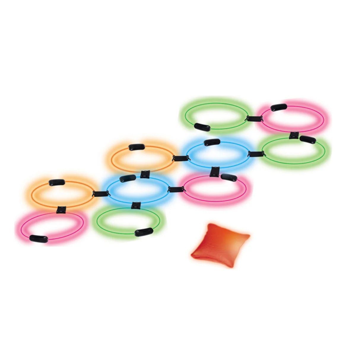 Set de 10 Aros de Neón para Saltar Niños - Titina