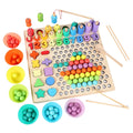 Tablero de Clasificación 6 en 1 de Madera Montessori - Titina