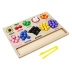 Tablero de Clasificación de Colores y Frutas - Titina